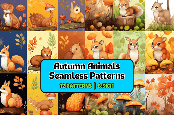 Autumn Animals Patterns: A Creative Resource for Seasonal Crafting