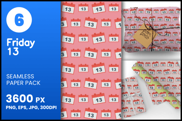 Friday 13 Seamless Patterns – A Creative Resource for Designers and Crafters