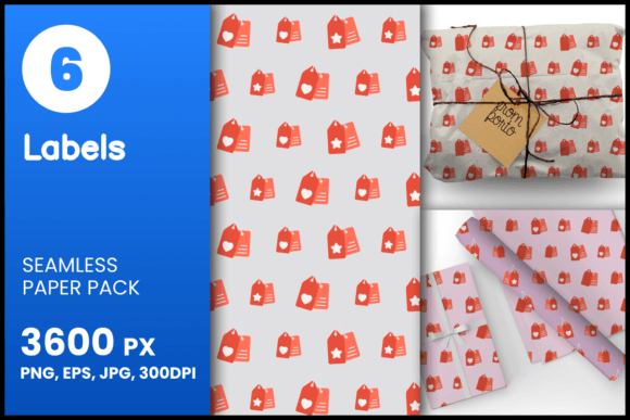 Labels Seamless Patterns: A Versatile Resource for Creative Professionals