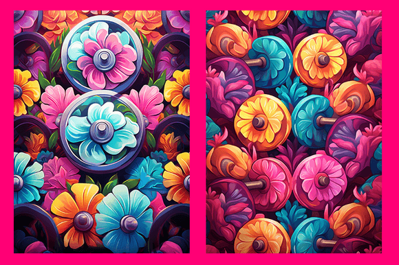 Powerlifting Patterns: A Versatile Resource for Creative Projects