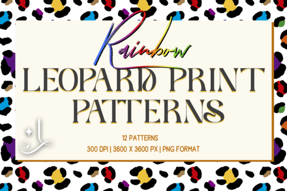 Rainbow Leopard Print Patterns: A Versatile Design Asset