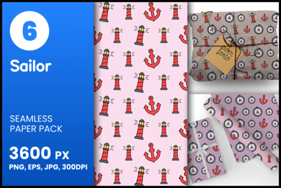 Sailor Seamless Patterns: A Creative Resource for Designers and Enthusiasts