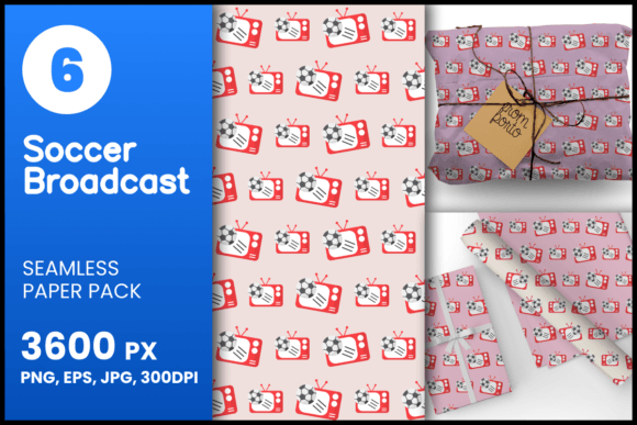 Soccer Broadcast Seamless Patterns: A Creative Resource for Designers and Enthusiasts