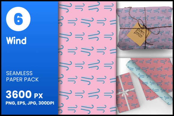 Wind Seamless Patterns: A Versatile Resource for Creative Professionals